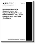 NUREG-1507 documentation