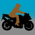 Photo of a motoryclist