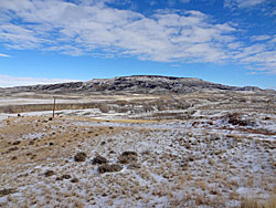 Photograph of the landscape surounding Willow Creek Project