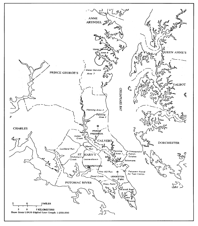 Water Supply Systems in Calvert and St. Mary's Counties