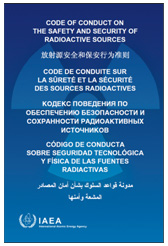 Code of Conduct on the Safety and Security of Radioactive Sources Cover